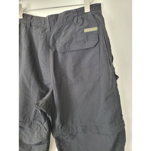 Royal Robbins Zip and Go Pant 6 Womens Black Mid Rise Cargo Quick Dry Outdoor - Picture 8 of 10
